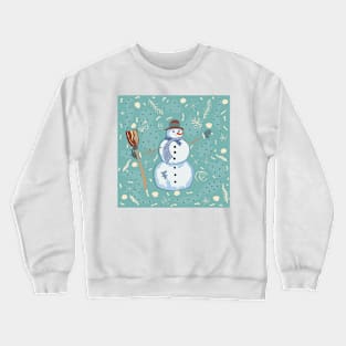 Winter pattern Crewneck Sweatshirt